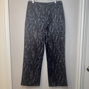 ANOTHER GIRL All Over Zebra Black/Gray Print Pants Trousers UK Sz 8 NWT MSRP $90